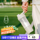 樂(lè )扣樂(lè )扣（LOCK&LOCK）運動(dòng)搖搖杯獨立儲存盒隨手塑料杯健身茶水杯灰色（580mL+170mL）