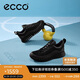 愛步（ECCO）休閑鞋男 網(wǎng)面透氣輕盈徒步舒適運(yùn)動(dòng)跑步鞋 靈動(dòng)525254 黑色41