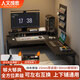 人文成家床上桌宿舍電競轉角書(shū)桌大學(xué)生床上電腦桌懶人桌筆記本學(xué)習小桌子 熱賣(mài)【升級款80cm】可拆卸邊桌+增高架 贈支撐腿+防撞角（上下鋪通用）