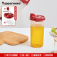 特百惠（Tupperware）油壺廚房家用易清洗密封防漏塑料食品級加厚pp醬油醋廣口調料瓶 650ml防漏油壺（拆分）