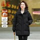 筱芙中年媽媽冬裝棉衣外套2025新款羽絨棉服中老年女裝秋冬季加厚棉襖