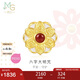 周生生七夕黃金轉(zhuǎn)運(yùn)珠 六字大明咒國潮足金串珠不含手鏈繩93485C定價