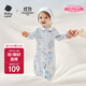 babycare寶寶連體衣純棉新生兒長(cháng)袖爬服哈衣滿(mǎn)月嬰兒衣服 星月王國  80cm