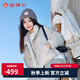 坦博爾秋冬新款羽絨服女短款立領(lǐng)小個(gè)子顯瘦面包服TBF530328T 煙綠灰 M (165)