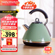 摩飛電器（Morphyrichards） 英國(guó)摩飛燒水壺家用大容量不銹鋼電燒水壺開(kāi)水壺MR7456A 1.5L MR7456A綠色