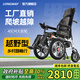 LONGWAY越野電動(dòng)輪椅智能全自動(dòng)輕便可折疊旅行電動(dòng)輪椅車?yán)先酥Υ杰?高靠可躺丨20鋰電+跑30km+鋁輪轂+LWA06