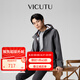 威可多（VICUTU）【蜂翼夾克】男士夾克秋冬時尚城市輕戶外一片成衣舒適百搭秋外套 深灰 XL