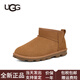 UGG秋季新款男女同款舒適純色基礎(chǔ)款短筒靴時(shí)尚休閑雪地靴1166732 CHE111栗色 23 371鞋內(nèi)長：23CM