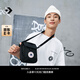 匡威（Converse）官方 Crossbody 2男女經典貼片時尚斜挎小包10020540 10020540-A01/黑色 OSFA