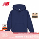 NEW BALANCE 七夕禮物 衛(wèi)衣男款女款簡約百搭舒適連帽套頭衫MT41534 NNY M 