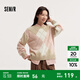 森馬（Semir）森柔|毛衣女冬菱形格撞色落肩圓領(lǐng)寬松套頭衫慵懶學(xué)院風(fēng)毛衫 紅咖色調00365 M