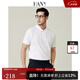漢尼（HANY）【美式】純棉polo衫男短袖商務(wù)翻領(lǐng)休閑男士t恤簡(jiǎn)約百搭男裝夏季 冰川白 S
