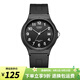 卡西歐手表 學(xué)生表簡(jiǎn)約防水石英小黑表 兒童中性表初高中生學(xué)生表 MW-59-1B