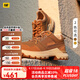 CAT卡特休閑鞋皮鞋男鞋25春新品男士城市輕戶(hù)外機能風(fēng)低幫單鞋 棕黃色【男】 43