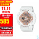 卡西歐（CASIO）女表BABY-G少女時(shí)代女黑金多功能電子防水運動(dòng)手表女 送禮推薦 BA-110X-7A1【香港直郵】