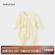 babylove嬰兒連體衣春秋季初生兒寶寶和尚服新生兒衣服滿月哈衣秋裝
