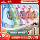 晨光（M&G）文具150M大容量雙殼加厚耐摔修正帶 30M*5MM學(xué)生涂改帶隱形改正帶 莫蘭迪5支裝 學(xué)習(xí)用品開學(xué)文具