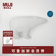 無印良品（MUJI）【涼柔系列】動物靠墊 抱枕 靠枕 涼感 床上腰枕 北極熊 灰色