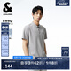 杰克·瓊斯（JACK&JONES）男裝25年精致虎頭刺繡涼感短袖polo衫男士夏季商務(wù)半袖翻領(lǐng)T恤 淺灰C39 M
