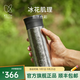 KEITH鎧斯【鈦保溫杯】戶外野餐真空保溫壺輕量便攜健康泡茶杯子380ml Ti3132-冰花銀