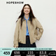 紅袖炸街卡其風(fēng)衣2025秋季新款女裝MIU系風(fēng)翻領(lǐng)休閑氣質(zhì)顯瘦短外套 卡其038（預(yù)售8.24） M