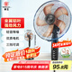 華生（Wahson）電風扇/落地扇/金屬鋁葉風扇/家用辦公電扇/大風量低噪省電立式電風扇交流定頻風扇 FS-D1401