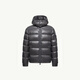 Moncler盟可睞Moncler Maya男士連帽短款羽絨夾克外套- 深灰色 XL (4)