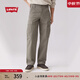 Levi's李維斯男士美式寬松直筒簡約慵懶隨性純棉工裝風(fēng)傘兵休閑褲 軍綠色 32 (32)