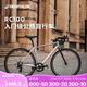 迪卡儂RC100升級(jí)版公路自行車(chē)Van Rysel男女騎行單車(chē) Van Rysel 銀色 S碼 適合身高165cm~175cm
