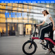 WOWCATC1電助力自行車ebike折疊自行車城市通勤男女士代步公路車 力矩傳感/助力續(xù)航80KM/藍(lán)色