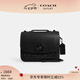 蔻馳（COACH）【專享直降】奧萊女士經(jīng)典標(biāo)志老花鉚釘MADISON 19號(hào)斜挎包單肩 MW/混合木炭灰色黑色