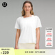 lululemon丨Tank-Top 女士假兩件短袖 T 恤 LW3IF4S 白色 XS /4