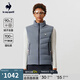 樂卡克（Le coq sportif）法國公雞男款騎行系列秋冬背心運動羽絨服LEM23Q30501 巖石灰/SMW 2XL