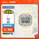 卡西歐（CASIO）BABY-G BGD-565復古碎花運動(dòng)時(shí)尚女士手表防水防震石英手表 禮物 BGD-565RP-7PR