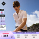 金林德伯格（J.Lindeberg）商場同款GOLF夏季新款運(yùn)動(dòng)翻領(lǐng)T恤短袖商務(wù)POLO衫男士52513Z019 N35熾光白2.0 L