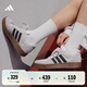 adidas「小鋸齒」D-PAD CLASSIC休閑美高風(fēng)復(fù)古籃球板鞋阿迪達(dá)斯 淺灰/黑色/淺猩紅   42