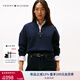 TOMMY HILFIGER25新款秋冬女裝運(yùn)動(dòng)休閑風(fēng)字母印花半拉鏈立領(lǐng)套頭衛(wèi)衣05833 藏青色DW5 XS