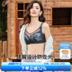 茜施爾（SHCER）大碼文胸無鋼圈胸罩防走光抹胸內衣女大胸顯小收副乳調整型ABB233 石墨藍 90D