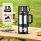 明霞保溫壺大容量便攜不銹鋼保溫杯暖瓶家用旅行車(chē)載水壺戶(hù)外熱水杯子