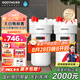 GOOTHO大白瓶前置過(guò)濾器 全屋家用自來(lái)水過(guò)濾凈水器大通量大藍(lán)瓶中央過(guò)濾通用濾芯除余氯阻垢 10寸雙聯(lián)阻垢版【PP+FOF】