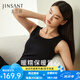 金三塔保暖內(nèi)衣女真絲拉絨圓領(lǐng)背心NZFDD732 黑色7100 XL
