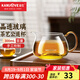 金灶（KAMJOVE）手工制耐熱玻璃公道杯分茶器茶漏茶過濾套裝茶道配件家用 GD-19 單公道杯 300ml