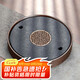 尚言坊天然烏金石茶盤家用圓形功夫茶具托盤儲(chǔ)蓄水式小型茶臺(tái)茶海