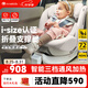 innokids兒童安全座椅0-12歲智能通風(fēng)加熱360°旋轉(zhuǎn)i-size認(rèn)證IK18象牙白