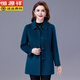 恒源祥雙面呢羊絨大衣女2025秋冬新款中長(cháng)款氣質(zhì)修身顯瘦小個(gè)子毛呢外套 京海藍(明扣) 厚款 2XL