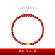 周大福SOINLOVE蜜粉金十里紅妝葫蘆福祿黃金紅玉髓手串手鏈 VR1607七夕