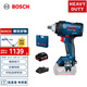 博世（BOSCH）沖擊扳手無(wú)刷鋰電扳手起子機(jī)起擰安裝拆卸GDS18V-400 5.0Ah單電