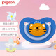 貝親（Pigeon）嬰兒安撫奶嘴 紛趣伙伴系列硅橡膠奶嘴 寶寶安慰奶嘴 L碼(小萌虎) 6個(gè)月以上 1支裝