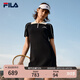 FILA 楊冪同款|斐樂官方女裝編織連衣裙2025夏季新款時尚修身POLO裙子 傳奇藍-NV 2XL 180/96A/XXL
