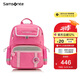 新秀麗（Samsonite）學生書包25年上新1-2年級女孩雙肩包兒童高顏值背包迪士尼款TU7
